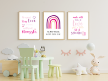 Load image into Gallery viewer, IVF baby wall art prints option 2

